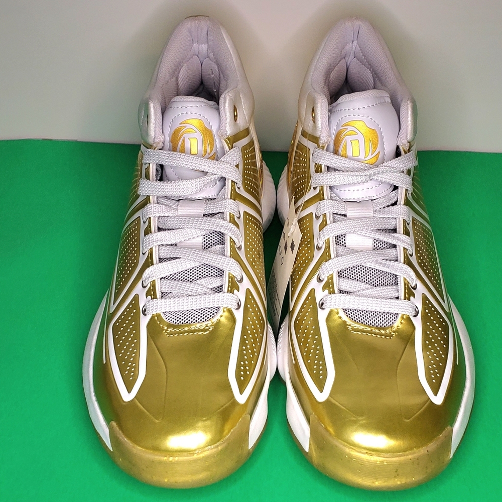 Adidas Size 8.5 D Rose 10 Metallic Mens Basketball - Picture 5 of 8